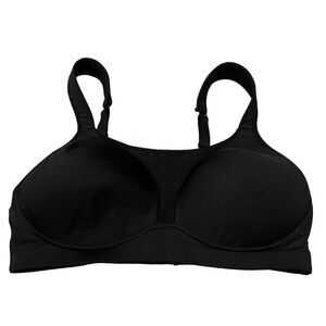 Lucy Moisture Wicking LucyTech Black Sports Bra Women SZ M Razorback Or Classic